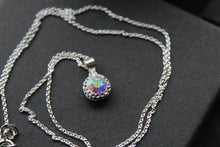 Load image into Gallery viewer, Aurora Borealis Crystal Necklace