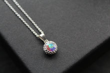 Load image into Gallery viewer, Aurora Borealis Crystal Necklace