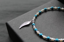 Load image into Gallery viewer, Beautiful Turquoise Angel Wing Bracelet