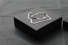Load image into Gallery viewer, Bismark Silver Ankle chain