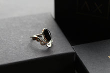 Load image into Gallery viewer, Black Onyx Crown Ring