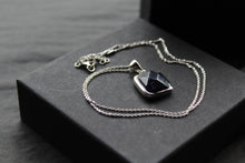 Load image into Gallery viewer, Blue Sandstone Pendant and Chain