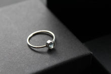Load image into Gallery viewer, Blue Topaz Stacking Ring