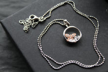 Load image into Gallery viewer, Celestial Rose Butterfly Pendant & Chain