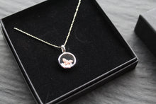 Load image into Gallery viewer, Celestial Rose Butterfly Pendant & Chain
