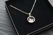 Load image into Gallery viewer, Celestial Rose Butterfly Pendant & Chain