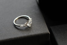 Load image into Gallery viewer, Clear Cubic Zirconia Spirit of Life Ring