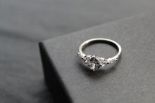 Load image into Gallery viewer, Clear Cubic Zirconia Spirit of Life Ring
