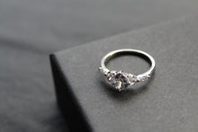 Load image into Gallery viewer, Clear Cubic Zirconia Spirit of Life Ring
