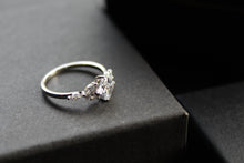 Load image into Gallery viewer, Clear Cubic Zirconia Spirit of Life Ring