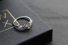 Load image into Gallery viewer, Clear Cubic Zirconia Spirit of Life Ring