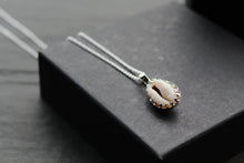 Load image into Gallery viewer, Cowrie Shell Encased in Silver
