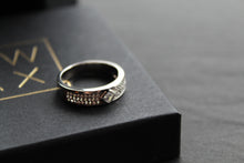 Load image into Gallery viewer, Cubic Zirconia Band with Solitaire Ring