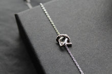 Load image into Gallery viewer, Cubic Zirconia Celtic Twist Bracelet