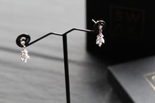 Load image into Gallery viewer, Cubic Zirconia Delicate Drop Earrings