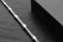 Load image into Gallery viewer, Diamonfire Oval and Round Zirconia Bracelet