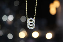 Load image into Gallery viewer, Double Links Gold Vermeil Necklace