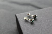 Load image into Gallery viewer, Emerald Austrian Crystal Stud