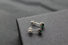 Load image into Gallery viewer, Emerald Austrian Crystal Stud