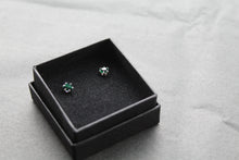 Load image into Gallery viewer, Emerald Austrian Crystal Stud