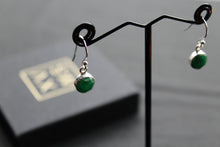 Load image into Gallery viewer, Emerald Drop Earrings