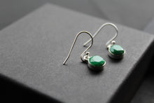 Load image into Gallery viewer, Emerald Drop Earrings
