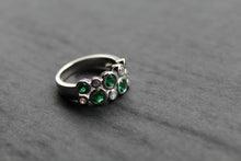 Load image into Gallery viewer, Emerald Green Bubble Ring
