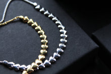 Load image into Gallery viewer, Flat Interlinked Hearts Slider Bracelets
