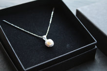 Load image into Gallery viewer, Freshwater Pearl & CZ Crystal Necklace