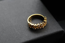 Load image into Gallery viewer, Gold Vermeil Cluster Dress Ring