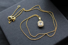 Load image into Gallery viewer, Dainty Deco Style Pendant and chain