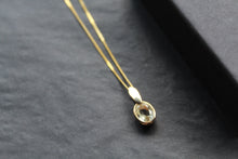 Load image into Gallery viewer, Green Amethyst Drop Necklace