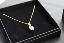 Load image into Gallery viewer, Green Amethyst Drop Necklace