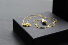 Load image into Gallery viewer, Green Amethyst Drop Necklace