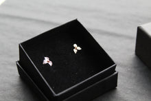 Load image into Gallery viewer, Holly Studs with Rose Gold Plated Berries