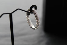 Load image into Gallery viewer, Hollywood CZ Hoop Earring