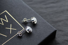 Load image into Gallery viewer, Moonstone Claw Studs