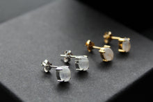 Load image into Gallery viewer, Moonstone Claw Studs