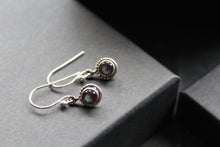 Load image into Gallery viewer, Mystic Topaz Small Round Boho Earrings