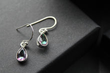 Load image into Gallery viewer, Mystic Topaz Tear Drop Earrings