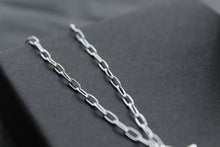 Load image into Gallery viewer, Oval Belcher Charm Necklace