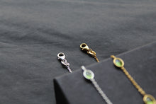 Load image into Gallery viewer, Peridot Cubic Zirconia Chain Bracelets