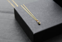 Load image into Gallery viewer, Peridot Gold Plated Pendant and Chain