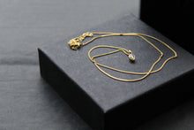Load image into Gallery viewer, Peridot Gold Plated Pendant and Chain