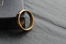 Load image into Gallery viewer, Gold Tone Unisex Tungsten Carbide Wedding Band Ring
