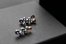 Load image into Gallery viewer, Rainbow Cubic Zirconia Bubbles Drop Earrings