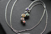 Load image into Gallery viewer, Rainbow Cubic Zirconia Bubbles Pendant