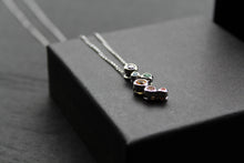 Load image into Gallery viewer, Rainbow Cubic Zirconia Bubbles Pendant