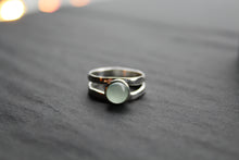 Load image into Gallery viewer, Round Chalcedony Sterling Silver Ring