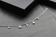 Load image into Gallery viewer, Silver Charm Bracelet